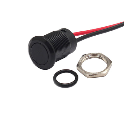 12mm Threaded/Card-In Power Switch with Pre-Wired Harness