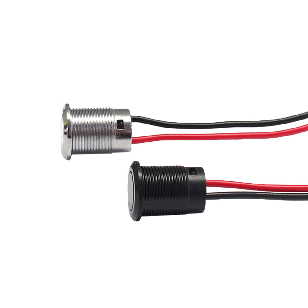 12mm Threaded/Card-In Power Switch with Pre-Wired Harness