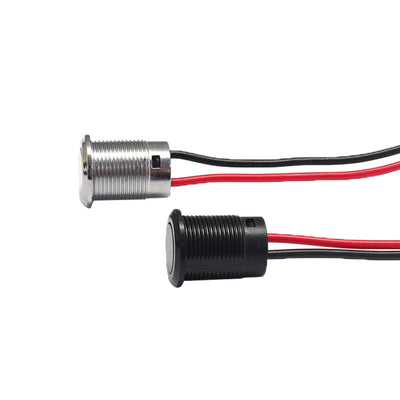 12mm Threaded/Card-In Power Switch with Pre-Wired Harness