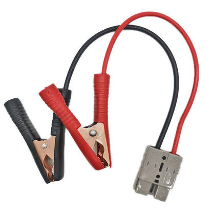 150A Car Battery Cable Grounding Pure Copper Wire Crocodile Clip Power Cable
