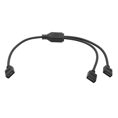 12V 4pin RGB / 5V 3pin Argb Motherboard RGB Sync Splitter Hub Transfer Extension Cable