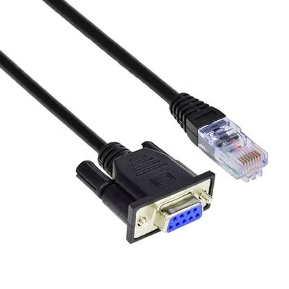 OEM-кабель для консоли с разъемами dB9 «мама» и RJ45 «папа» 8P8C.