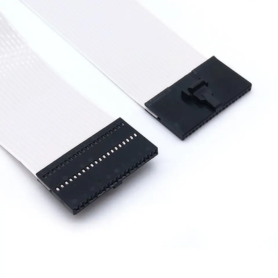 Custom 1.27mm 20p FFC Wire Harness Gold Plated Contact FFC Cable