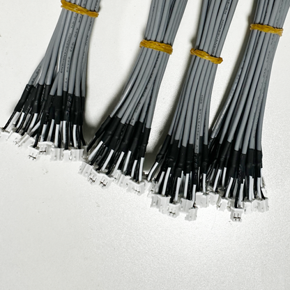 2P PHR-2 2.0mm Shielded Cable 1185 and 1533 Grey Sigle Core Shielded Wire Customized