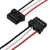 JST 04SUR-32S 06XSR-36S Black 0.8MM 0.6MM Pitch IDC Wire Harness for Speaker