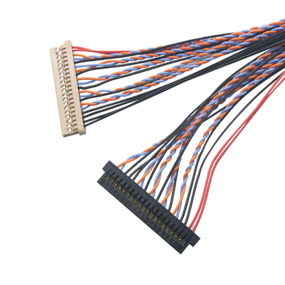OEM ODM Electrical Wire Custom 40 Pin Lvds Cable Df13 20 Pin Cable 30 Pin Df14 Cable Assembly Wire Harness