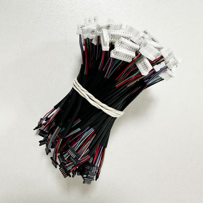 Molex 2147192060 2147205000 Zero-Hachi レセプタクルハウジング 0.80mmピッチ 単列 フリクションロック 6回路 ブラック バッテリー用ケーブルハーネス