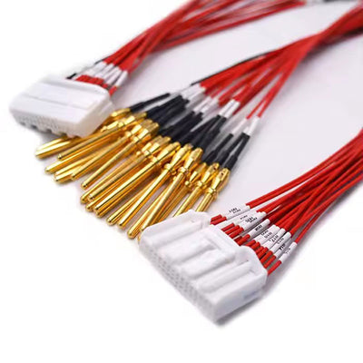 2.0mm copper tube terminal wire cold press battery connection wiring harness