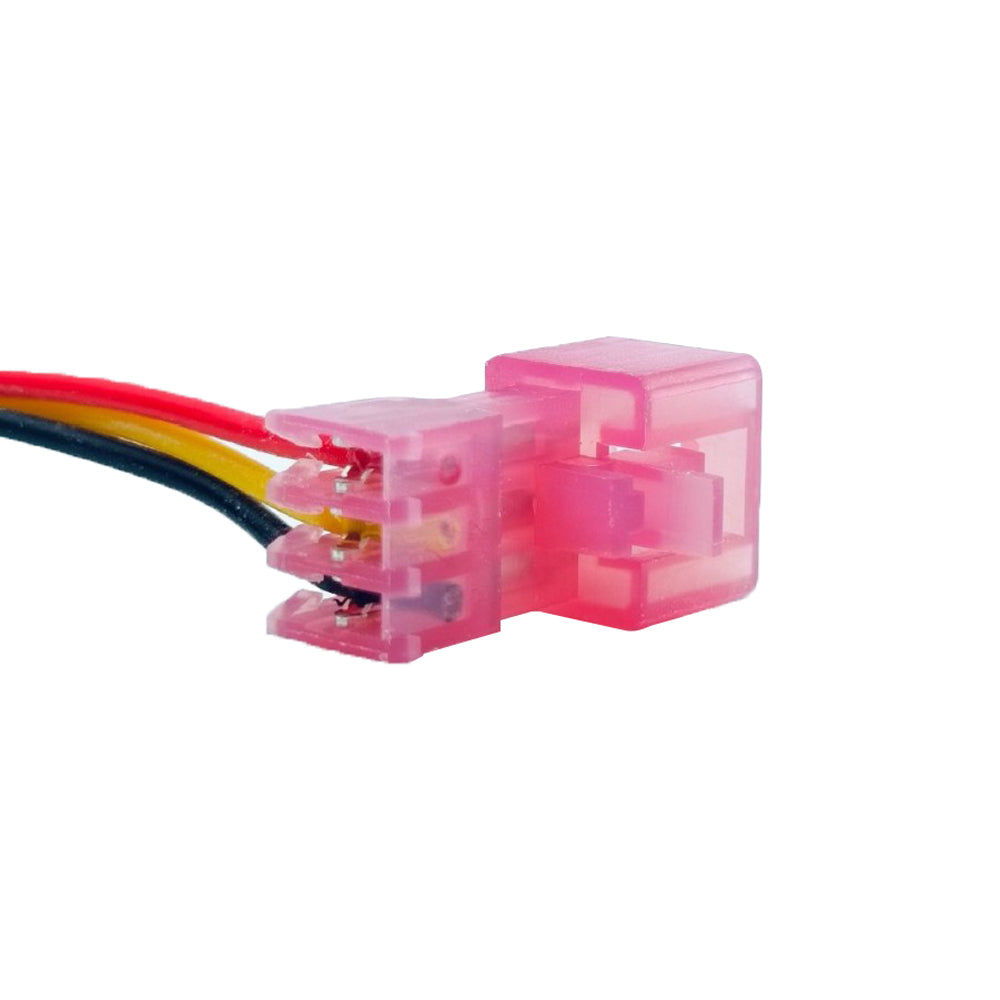 Pink 2.54mm Insulation IDC Connector Cable TE 3-647000-3 Lead Wire