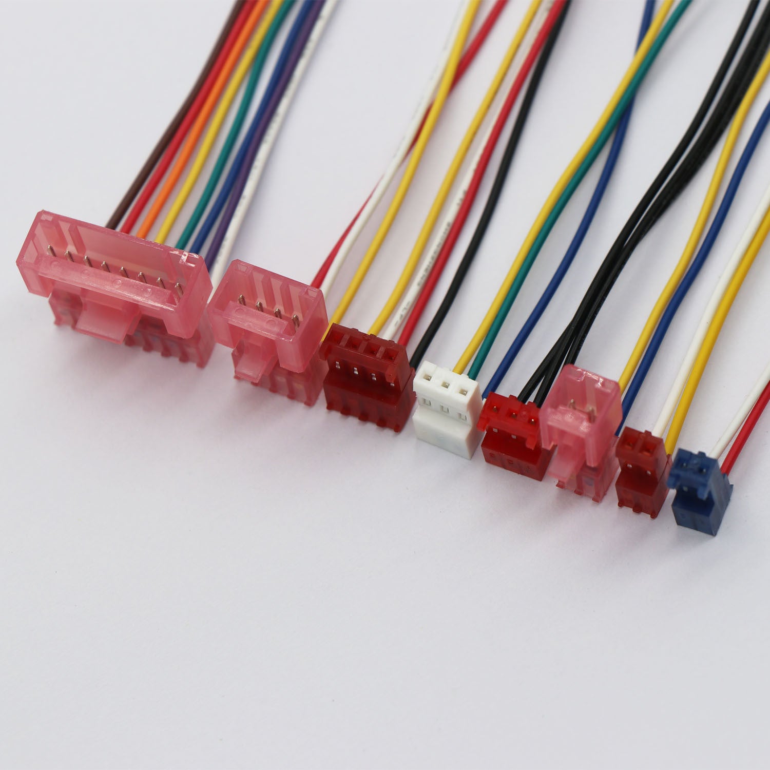 2.54mm spacing 2-12P puncture wire drone robot wiring harness electrical lighting wire empty wire