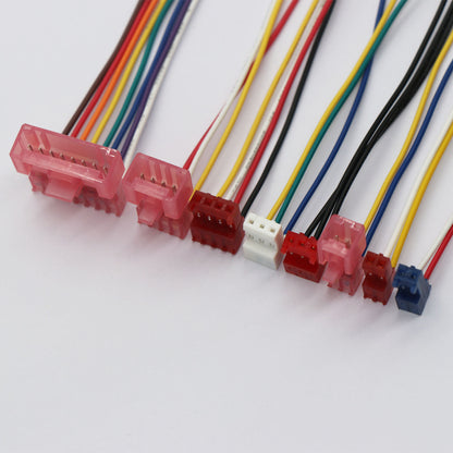 2.54mm spacing 2-12P puncture wire drone robot wiring harness electrical lighting wire empty wire