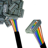 2.5mm pitch puncture terminal wire is used for vehicle navigation, fax machine, mini motor