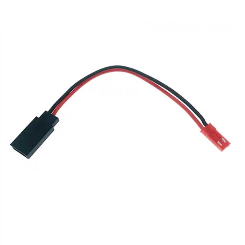 JR Futaba Plug to JST Male Connector Extension Cable for Lithium Battery