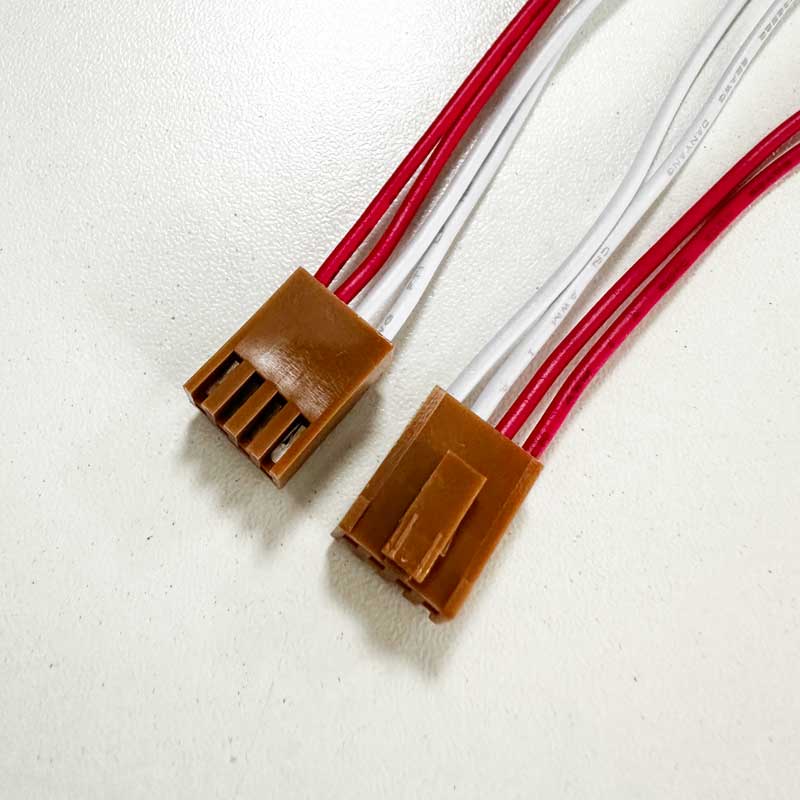 JAE 2.54mm IL-4S-S3L-(N) battery plug connection wire Aviation Electronics Elevator harness cable