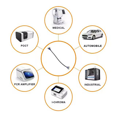 20345-040T-32R USB3.1高速データ伝送ケーブル用水平マイクロ同軸コネクタ