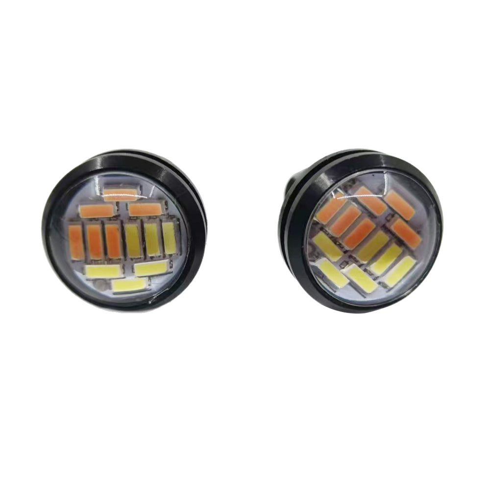12-SMD 4014 LED Eagle Eye Lights for Car & Motorcycle Modification