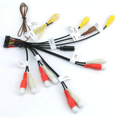 24-контактный AV RCA-разъем, совместимый с навигационной системой Pioneer CDP1803. 