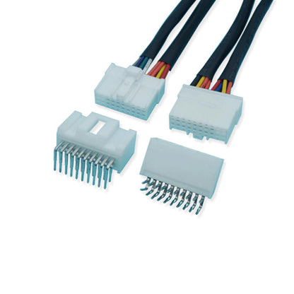 25413 SA-20P 自動車用コネクタケーブル オス プラスチックケース オーディオワイヤーハーネス用