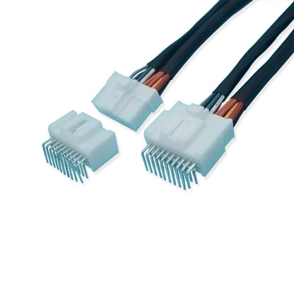 25413 SA-20P 自動車用コネクタケーブル オス プラスチックケース オーディオワイヤーハーネス用