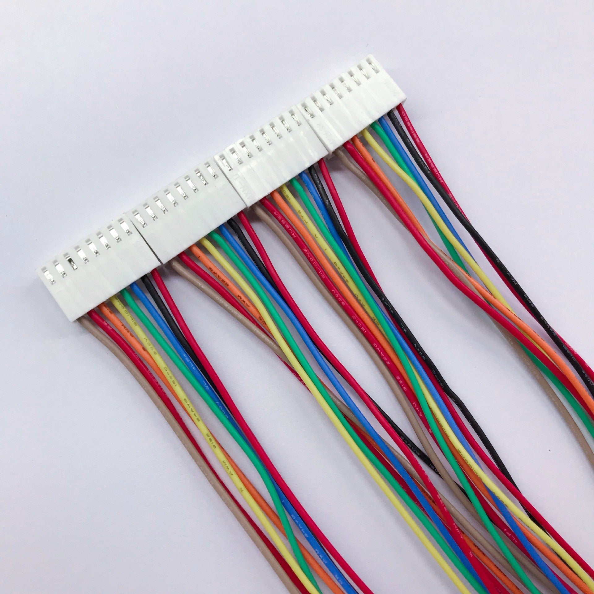 Manufacturer Molex 2695 Imported 2.54mm Pitch Wire Harness Terminal Wire UL1007#24 Color Wire for Motor Customized
