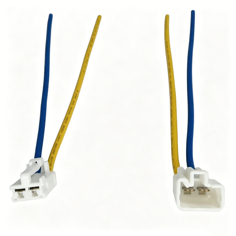 2Pin Pigtail Wire Cable 90980-10916 Male and Female Connector Wiring Harness Compatible With Blower Motor Connector