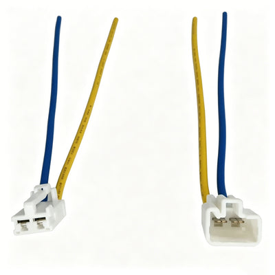2Pin Pigtail Wire Cable 90980-10916 Male and Female Connector Wiring Harness Compatible With Blower Motor Connector