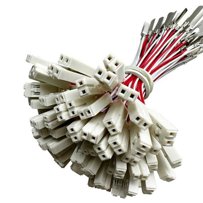 AMP Te 928205-2 Rectangular Connector Housing with Nickel 2 Positions Telfix Bu-Geh Cable Assembly