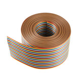 2651 Color Ribbon Cable 1.27mm Pitch 50p Rainbow Ribbon Cable 28AWG Computer Cable