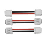 35507-2.0mm Terminal Wire #1007 Red/Black 24AWG Electrical Cable for LED Screen Wire Harness