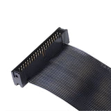 3M 3385-6600 2.54mm IDC 14 Position Rectangular Receptacle IDC Gold Connector Black Ribbon Cable for Electronic Organ