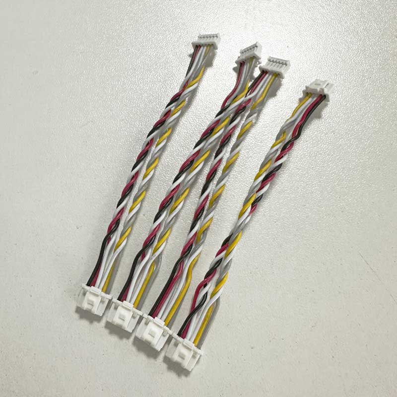 Molex 5013300600 1.00mm Pitch Pico-Clasp Wiring Harness Low-Halogen Receptacle Crimp Housing Single Row with Inner Positive Lock 6 Circuits White
