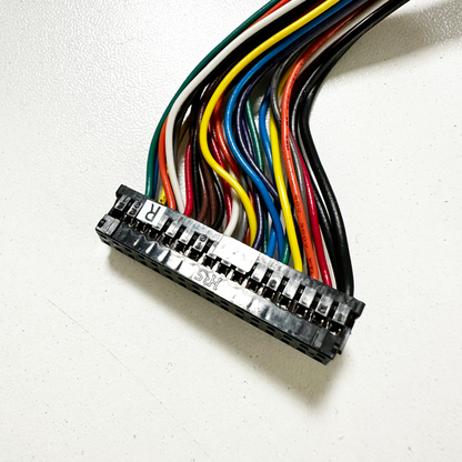 HRS DF11 to QR/P4-32P-C(21) Small Rectangular High Pin Count Rack and Panel Crimp Connector Wires for Racks and Panels 
