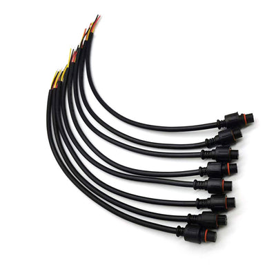 3 Core Waterproof Cable LED Outdoor Light Solar Lamp Electronic Cable Wire