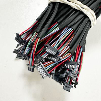 Molex 2147192060 2147205000 Zero-Hachi レセプタクルハウジング 0.80mmピッチ 単列 フリクションロック 6回路 ブラック バッテリー用ケーブルハーネス