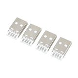 USB 2.0 Type a Male Jack Socket 4 Pin USB Connector for PCB Board and Mobile Power