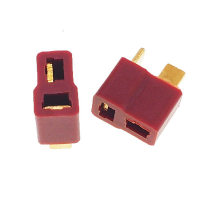 Anti-Skid Male Female T Connector Adapter for RC Model Toy Vehicle Battery