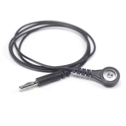 4.0mm Banana Male Plug 4.0 Medical Female Buckle ECG Cable for Electrode Therapy Machine