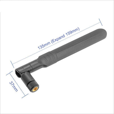 433MHz 470MHz 510MHz LoRa Module SMA Male Right Angle Rubber Duck Antenna