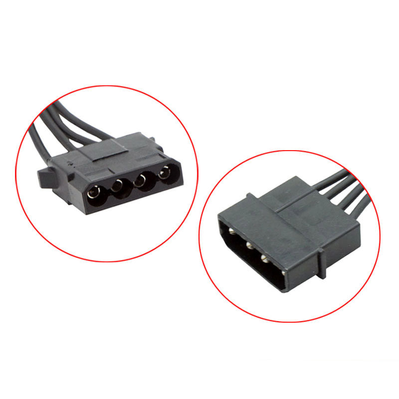 4Pin one-point one-extension cable D port hard disk power cable IDE optical drive power supply cable
