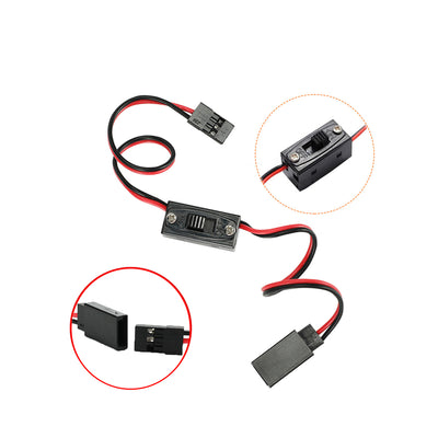 RC Model Manual Switch Cable with JR Connector for Lights & Fans
