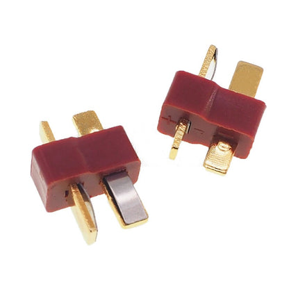 Anti-Skid Male Female T Connector Adapter for RC Model Toy Vehicle Battery