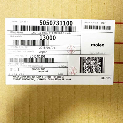 Molex 5050731100 TermiMate Crimp Terminal Receptacle 1.20mm Mated Height Terminal