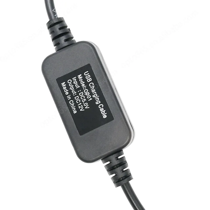 DC Set Up Emulator Trigger Cable 5V to 9V Step Up Converter Boosting Cable USB to DC 12V 1A Boost Voltage Regulator Module