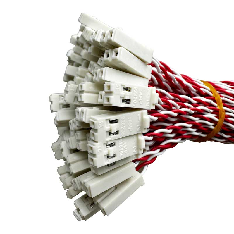 2PTELFIX BU-GEH T 927985-1 928205-3 928205-4 928205-2 Stranded Wire Cable Assembly with Nickel Terminal for Battery