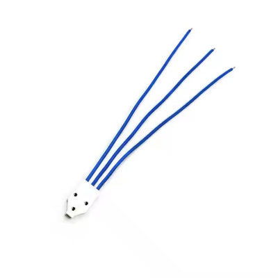 5.80mm 3-pin white socket connector plastic parts household wire harness