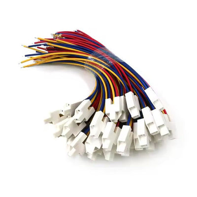5.80mm 3-pin white socket connector plastic parts household wire harness