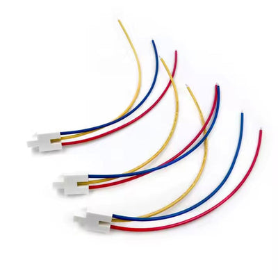 5.80mm 3-pin white socket connector plastic parts household wire harness