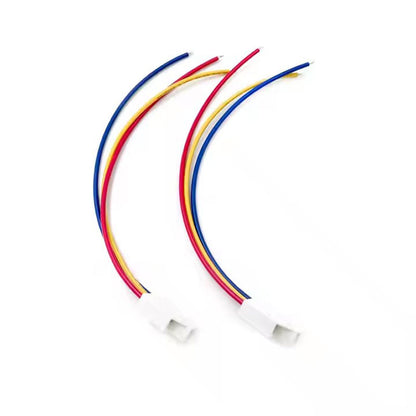 5.80mm 3-pin white socket connector plastic parts household wire harness