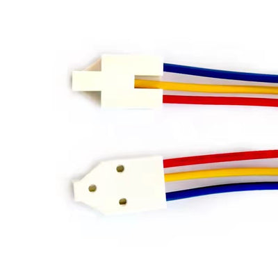 5.80mm 3pin White Socket Connector Plastic Parts Wiring Harness of Home Appliance