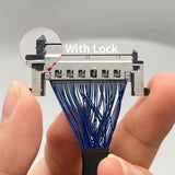 531gt wire harness LCD display panel controller wire harness lvds cable 20 pin 30 pin 40 pin